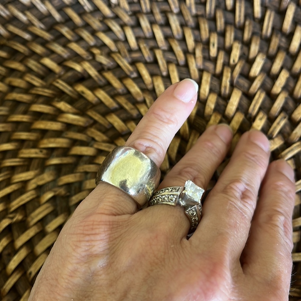 Silpada Cigar Band Ring R0891 size 6